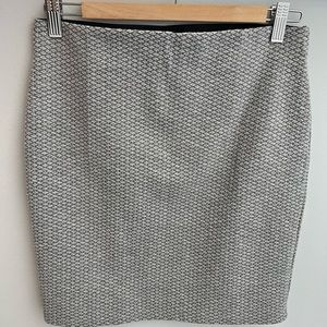 Grey textured stretch mini